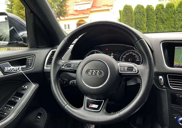 Audi Q5 cena 87800 przebieg: 199000, rok produkcji 2016 z Kolbuszowa małe 596